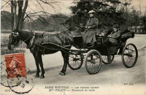 Paris - Les femmes cocher