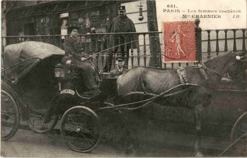 Paris - Les femmes cocher
