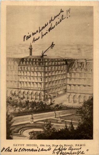 Paris - Savoy Hotel