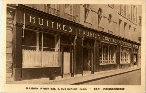Paris - Maison Prunier