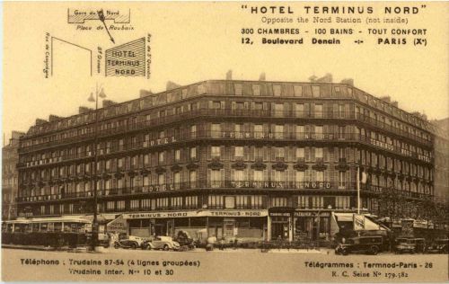 Paris - Hotel Terminus Nord
