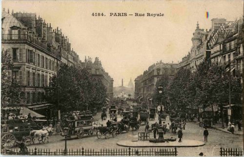 Paris - Rue Royale