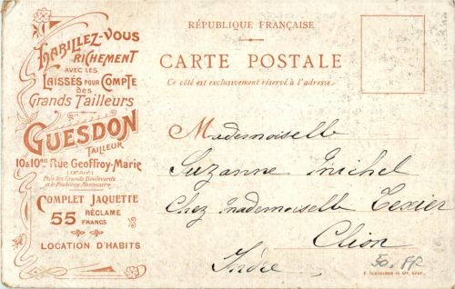 Paris - Guesdon Taileur - Rue Geoffroy Marie