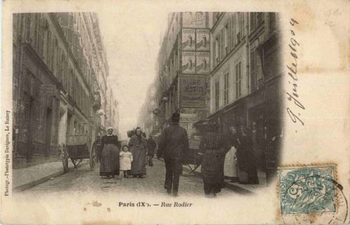 Paris - Rue Rodier