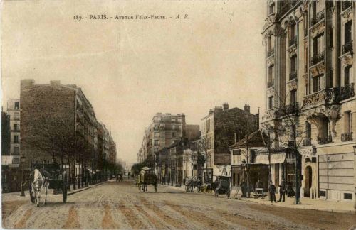 Paris - Avenue Felix Faure