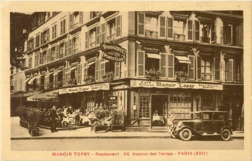 Paris - Monoir Topsy - Restaurant - Car
