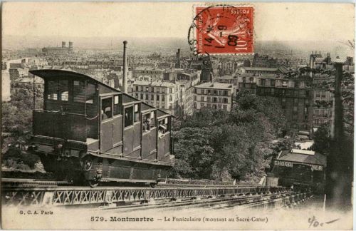 Paris - Montmartre - Le Funiculaire