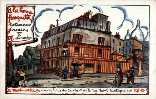 Paris - Montmartre - A la bonne Franquette