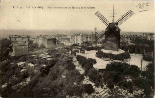 Paris - Montmartre - Moulin de la Galette