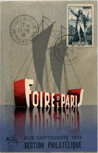 Paris - Foire de Paris - Section Philatelique 1941