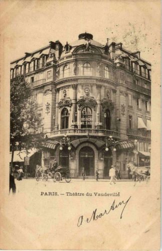 Paris - Theatre du Vaudevile