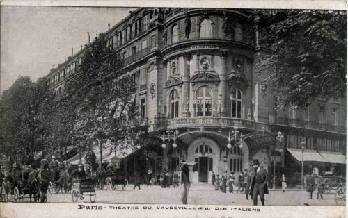 Paris - Theatre du Vaudevile