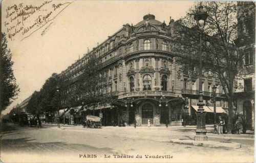 Paris - Theatre du Vaudevile