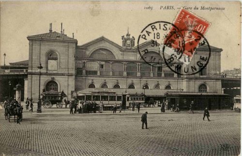 Paris - Gare de Montparnasse - Tramway
