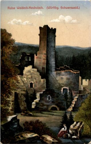 Ruine Waldeck Neubulach