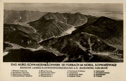 Forbach - Murg Schwarzenbachwerk