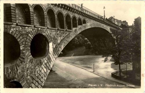 Plauen - friedrich August Brücke