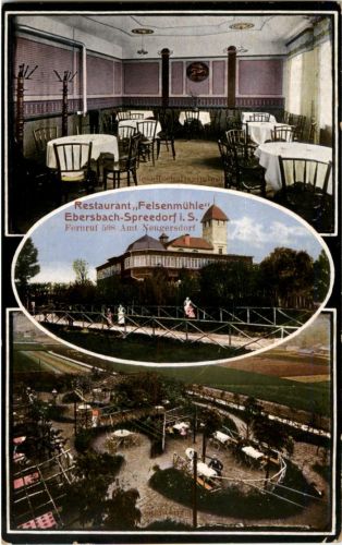 Ebersbach - Spreedorf - Restaurant Felsenmühle