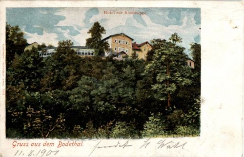 Gruss aus dem Bodethal