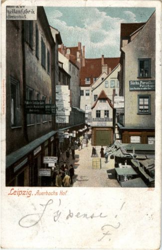 Leipzig - auerbachs Hof