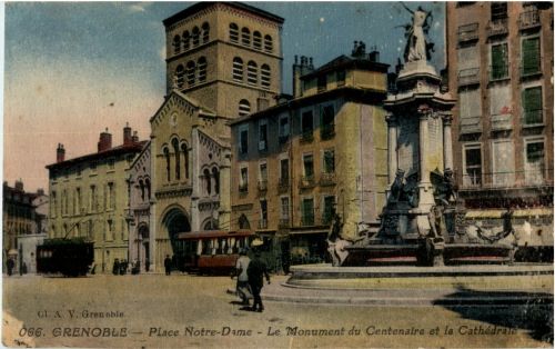 Grenoble - Place Notre Dame
