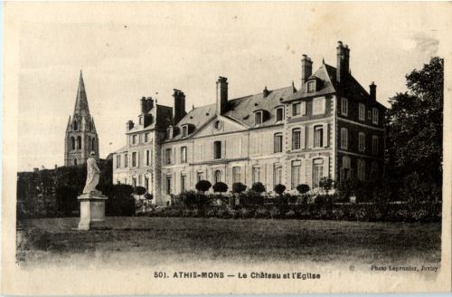 Athis Mons - Le Chateau et l Eglise