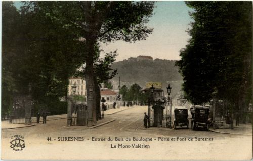 Suresnes - Entree du Bois de Boulogne