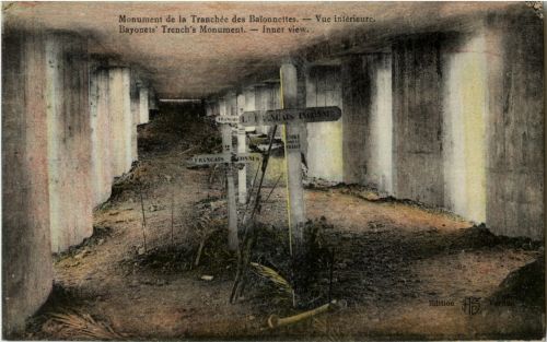 Douaumont - Tranchee des Baionnettes