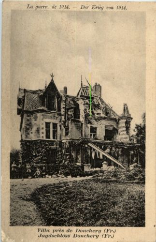 Donchery - Jagschloss 1914