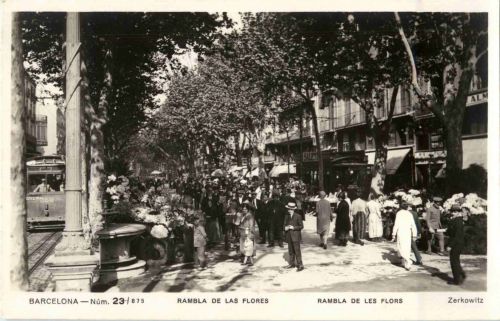 Barcelona - Rambla de las Flores