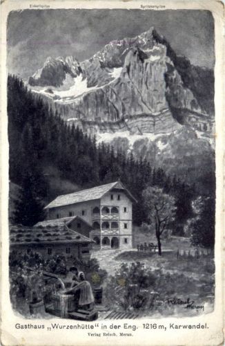 Karwendel - Gasthaus Wurzenhütte