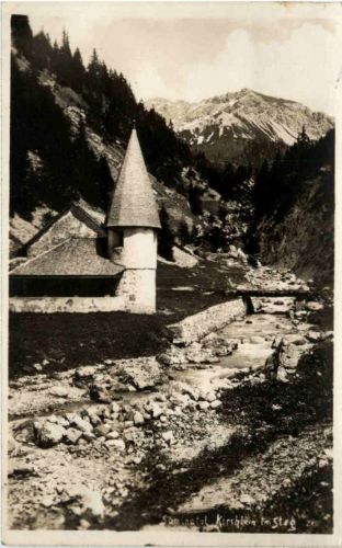 Saminatal - Kirchlein im Steg