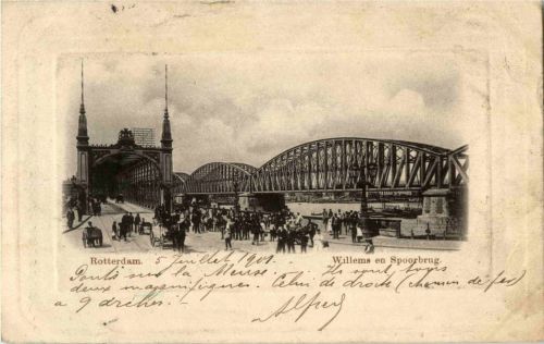 Rotterdam - Willems en Spoorbrug