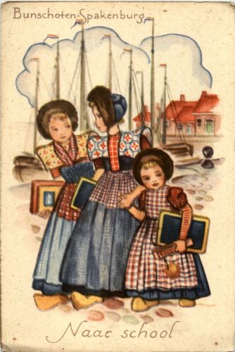 Bunschoten - Spakenburg - Naar school