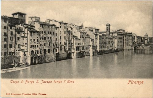 Firenze - Tergo di Borgo