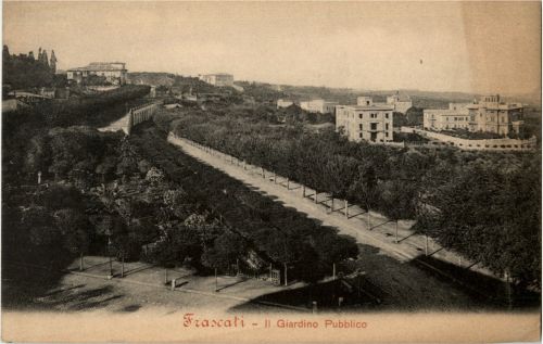Frascati - Il Giardino Pubblico