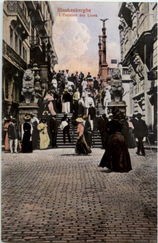 Blankenberghe - L Escalier des Lions