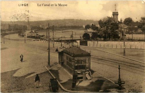 Liege - Le Canal et la Meuse