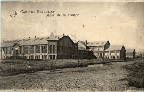 Camp de Berverloo - Mess de la troupe