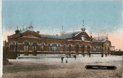 Ypres - La gare - Feldpost