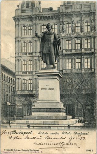 Budapest - Eötvös Denkmal