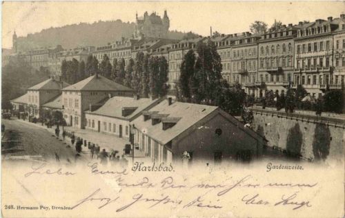 Karlsbad - Gartenzeile