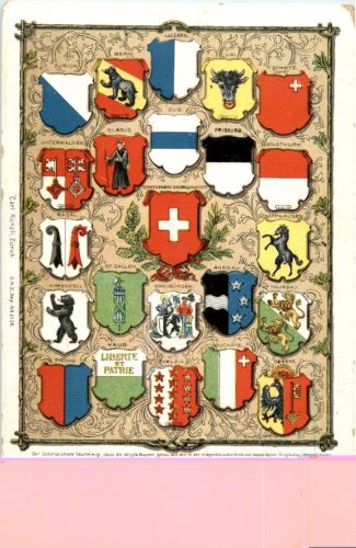 Schweiz Kantonswappen