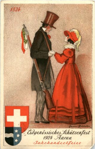 Aarau - Schützenfest 1924