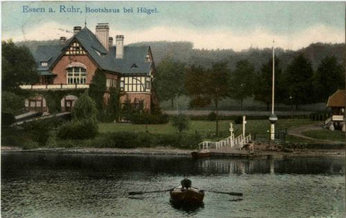Essen - Bootshaus bei Hügel