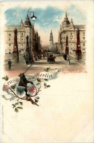 Gruss aus Berlin - Litho