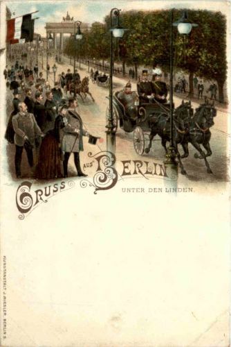 Gruss aus Berlin - Litho