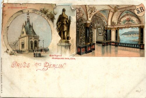 Gruss aus Berlin - Litho