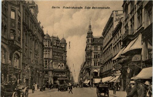 Berlin - Friedrichstrasse Ecke Behrenstrasse