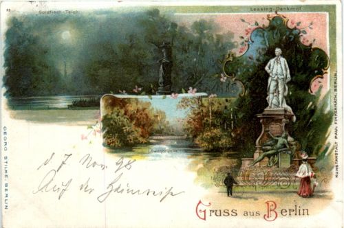 Gruss aus Berlin - Litho